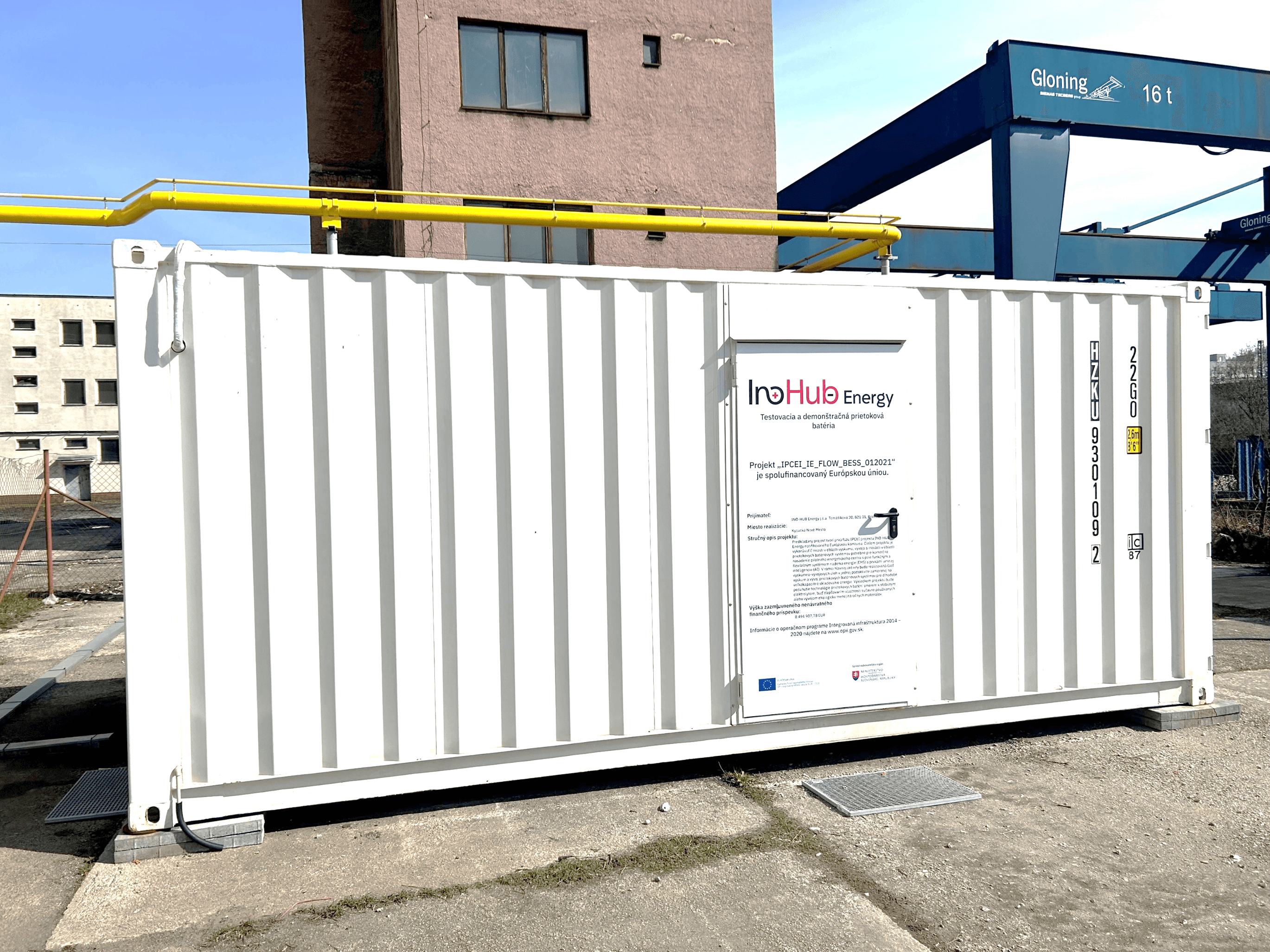 Redox Flow Battery Container